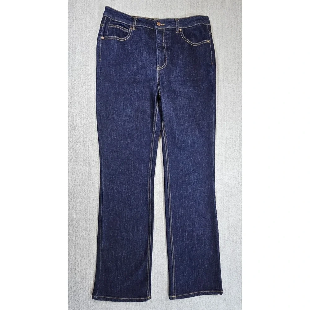 OAT New York Jeans Women's Size 10 Blue Straight Leg High‎ Rise